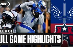 St. Louis Battlehawks vs. Houston Roughnecks destacados | Liga de Fútbol Unido