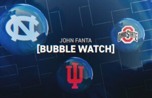 Reloj de burbujas del torneo de la NCAA: OSU-Indiana se avecina, UNC se enfrenta al juego ganador