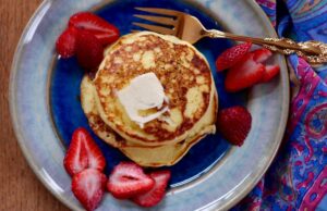 Panqueques que saben a blintzes