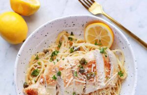 Piccata de pollo – un hermoso desastre