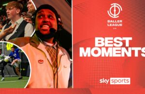 ¡El comentario de Chunkz y las travesuras de Ginge enojado! | Los mejores momentos de la liga de baller