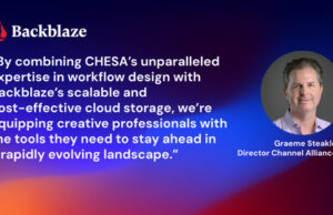 Backblaze y Chesa Double Down en habilitar la creatividad para los medios de comunicación y los flujos de trabajo de entretenimiento