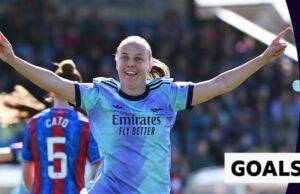 Beth Mead pasa 50 goles para el Arsenal en WSL