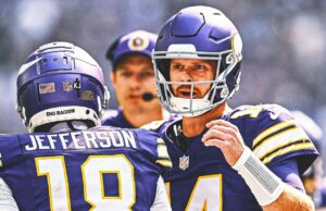 Sam Darnold, Vikings que discuten la posible extensión a corto plazo