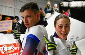 Campeonato Mundial de Skeleton: Matt Weston y Tabby Stoecker Win Team Silver