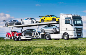 La colección de Porsche de kilometraje de entrega