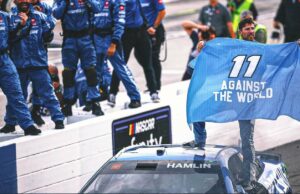 '11 Against the World ': Denny Hamlin respalda la charla de Smack con Martinsville Win