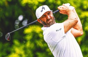 El líder en solitario de 4aces de Dustin Johnson después de la Ronda 2 de Liv Golf Singapur