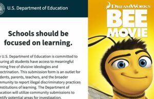 Trump hizo una “forma de snitch” dei para las escuelas públicas K-12. Los trolls tienen grandes planes