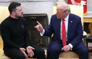 Donald Trump enfrenta una reacción violenta para la advertencia de la Segunda Guerra Mundial