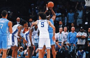 Heartbreak for UNC como violación de carril termina el intento de regreso vs. Duke en el torneo ACC