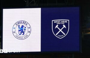 West Ham acusó al presunto canto homofóbico de los fanáticos en el juego del Chelsea