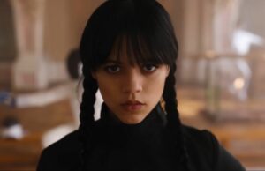 Jenna Ortega se aleja de su negro característico para una apariencia romántica y que abraza la figura: 'Amo las películas'