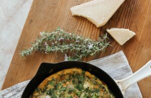 Copia Erewhon Super Greens Receta frittata: maldito, desayuno fácil