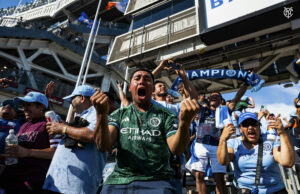 Celebrando 10 años de la ciudad de Nueva York FC en la ciudad más grande del mundo