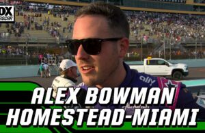 Alex Bowman en perder la ventaja a Kyle Larson al final de la carrera en Homestead-Miami | NASCAR en Fox
