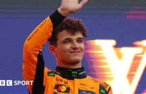 Gran Premio Australiano: Lando Norris gana de Max Verstappen después de la raza húmeda caótica