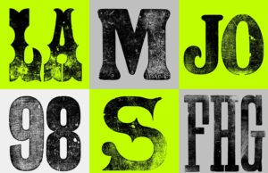 Fleckled ofrece más de 150 fuentes de liquidación impresa a mano para descarga digital-Colossal