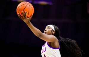 Lesión de Flau'jae Johnson: el máximo anotador de LSU cerró a través del torneo SEC debido a la inflamación de la espinilla