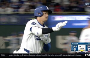 Shohei Ohtani lanza su primer jonrón de la temporada en la serie Tokio contra Cachorros