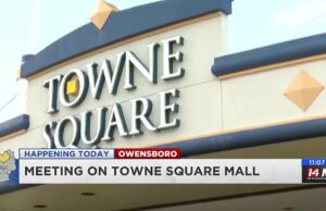 Ky. Funcionarios de turismo que se reúnen para discutir el Centro de entretenimiento de Towne Square Mall