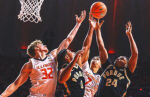 Illinois aumenta tarde para vencer al No. 18 Purdue