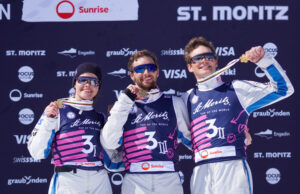 Los estadounidenses traen un juego A para ser coronados Aerials Team World Champions Again