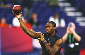 2025 NFL Scouting Combine Notas: Discrepancia sorprendente en el tamaño de la mano de Jalen Milroe