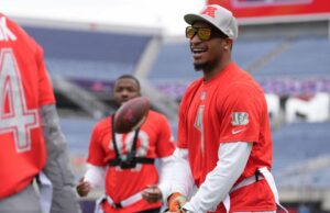 Ja'Marr Chase no pudo evitar asar la escena de la comida de Cincinnati después de firmar su nuevo contrato de Bengals