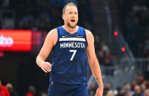 Timberwolves le da al primer inicio de Joe Ingles en tres años por una razón increíblemente saludable