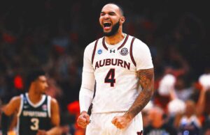 El juego Johni Broome: Auburn Star regresa de una lesión, lleva a Tigers a Final Four