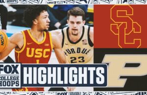 USC Trojans vs. Purdue Boilermakers Big Ten Tournament Highlights | Hoops de Fox College