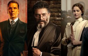 Primero looks de Akshay Kumar, R Madhavan y Ananya Panday del Capítulo 2 de Kesari