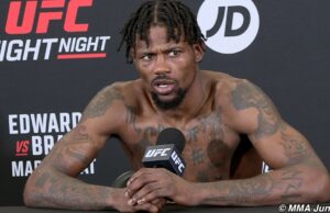 El ganador de UFC Fight Night 255 Kevin Holland permanece activo debido al estilo de vida