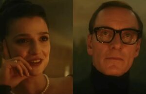 'Amo un poco de violencia como esa en el set': Marisa Abela y Michael Fassbender de Black Bag Bag Bag y Michael Fassbender rompieron hilarantemente la mano apuñalando en la escena de la cena
