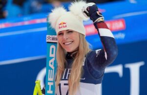 Lindsey Vonn termina en el segundo lugar en la Copa del Mundo