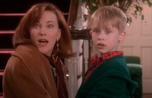 Macaulay Culkin solo en casa se reunió con Catherine O'Hara y su directora, y es un dulce regalo para todos los animales sucios