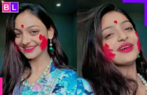 Holi 2025: Monalisa baila a la canción viral de Kajol y busca su Shah Rukh Khan; Los fanáticos reaccionan 'bahut …'