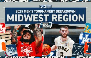 Desglose de la región del medio oeste del torneo de la NCAA: enfrentamientos principales, tomas, predicciones