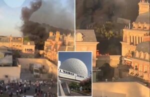 El fuego estalla en el Epcot de Disney World, obligando a los visitantes a evacuar desde el parque temático Ride