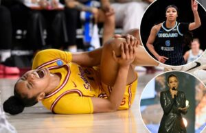 Mundo de baloncesto destripado por la miedo a la rodilla de Juju Watkins