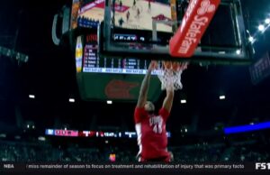 Jeremiah “Bear” Cherry de UNLV arroja a Slam Slam contra Nevada