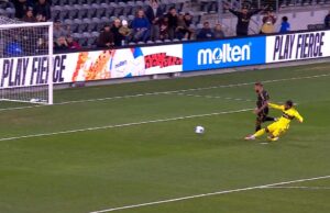 Denis Bouanga de LAFC avergüenza la línea de fondo de Columbus para obtener la ventaja de 1-0