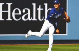 Shohei Ohtani aumenta lanzando, pero no está cerca del debut de lanzamiento para Dodgers