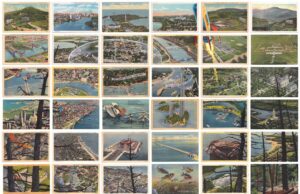 Pinturas postales de postales de David Opdyke demuestran un futuro ecológico en peligro – Colosal