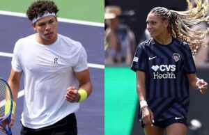 Las estrellas del deporte estadounidense Ben Shelton y Trinity Rodman comparten romance en las redes sociales