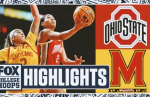 No. 12 Ohio State Buckeyes vs. No. 19 Maryland Terrapins Highlights | Hoops de Fox College