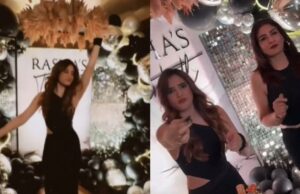 La fiesta de cumpleaños de Rasha Thadani: el actor baila a Uyi Amma con mamá Raveena Tandon