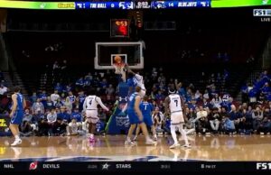 Fredrick King lleva a cabo un bloque desagradable en la victoria de Creighton sobre Seton Hall