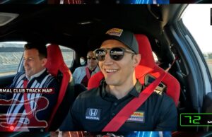 Alex Palou toma a Will Buxton, James Hinchcliffe y Townsend Bell alrededor de la pista del Termal Club